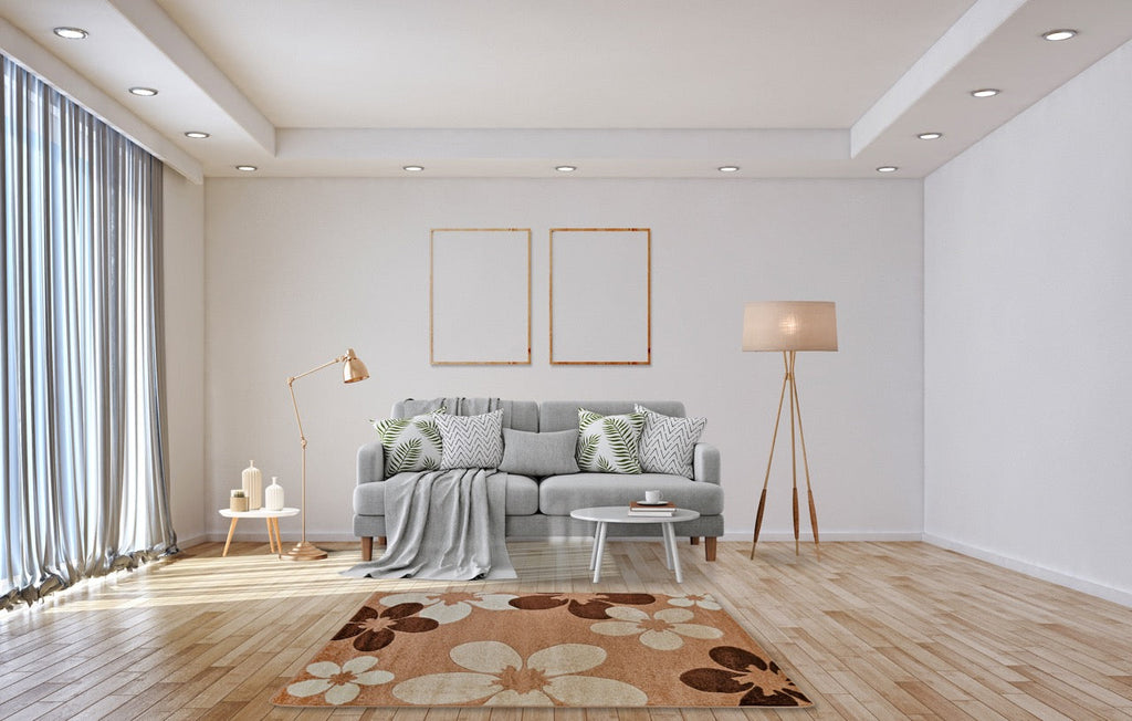 Margaret Flower Caramel Szőnyeg 80 x 150 cm Huzziyas Home